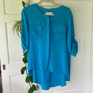 Amanda Uprichard Silk High Low Tunic